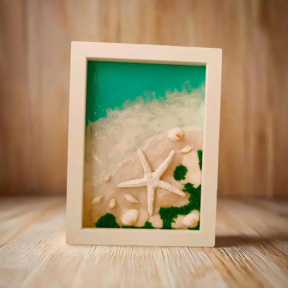 Beach Art - Framed - Beach Painting art