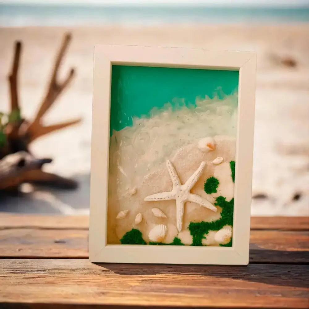 Beach Art - Framed - Beach Painting art